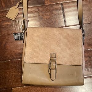 PICARD purse brand new still has tag on- lovely tan cross body.